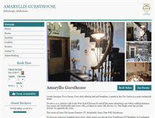 Tablet Screenshot of amaryllisguesthouse.com